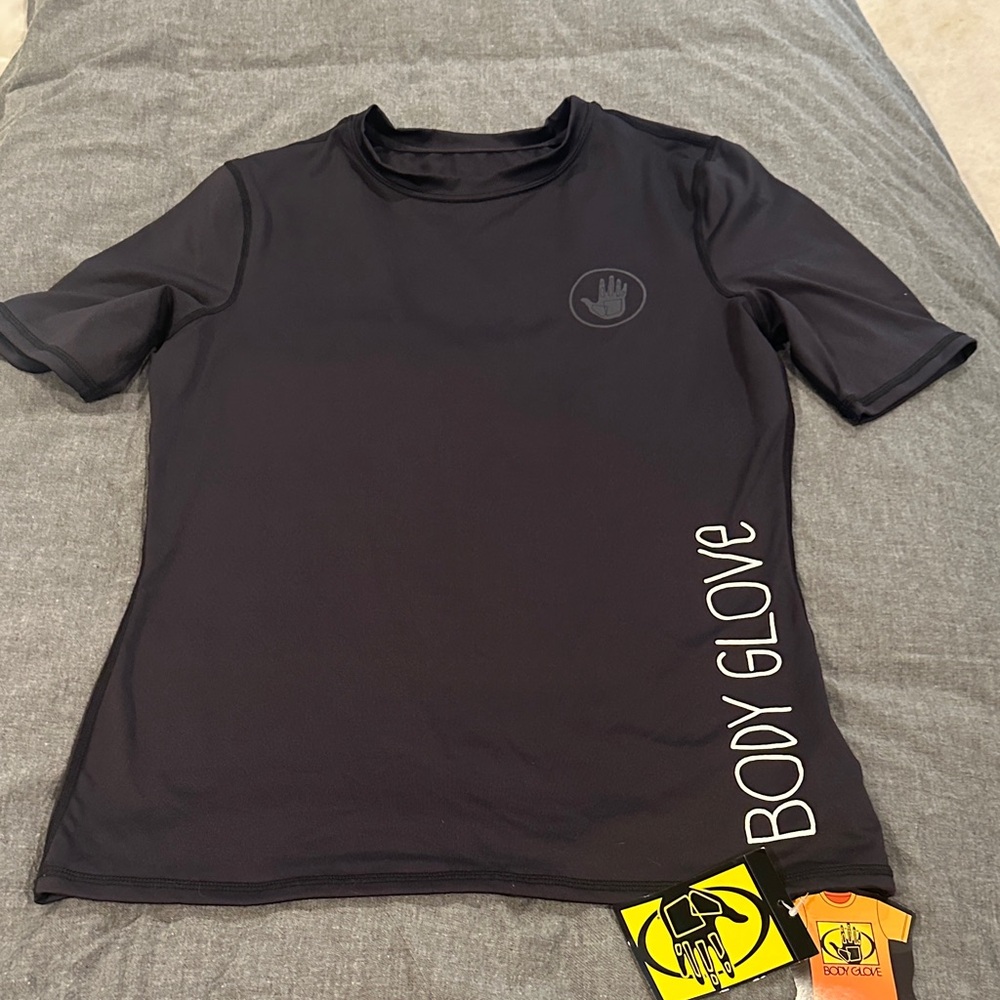 Body Glove Black Short Sleeve Rash Guard